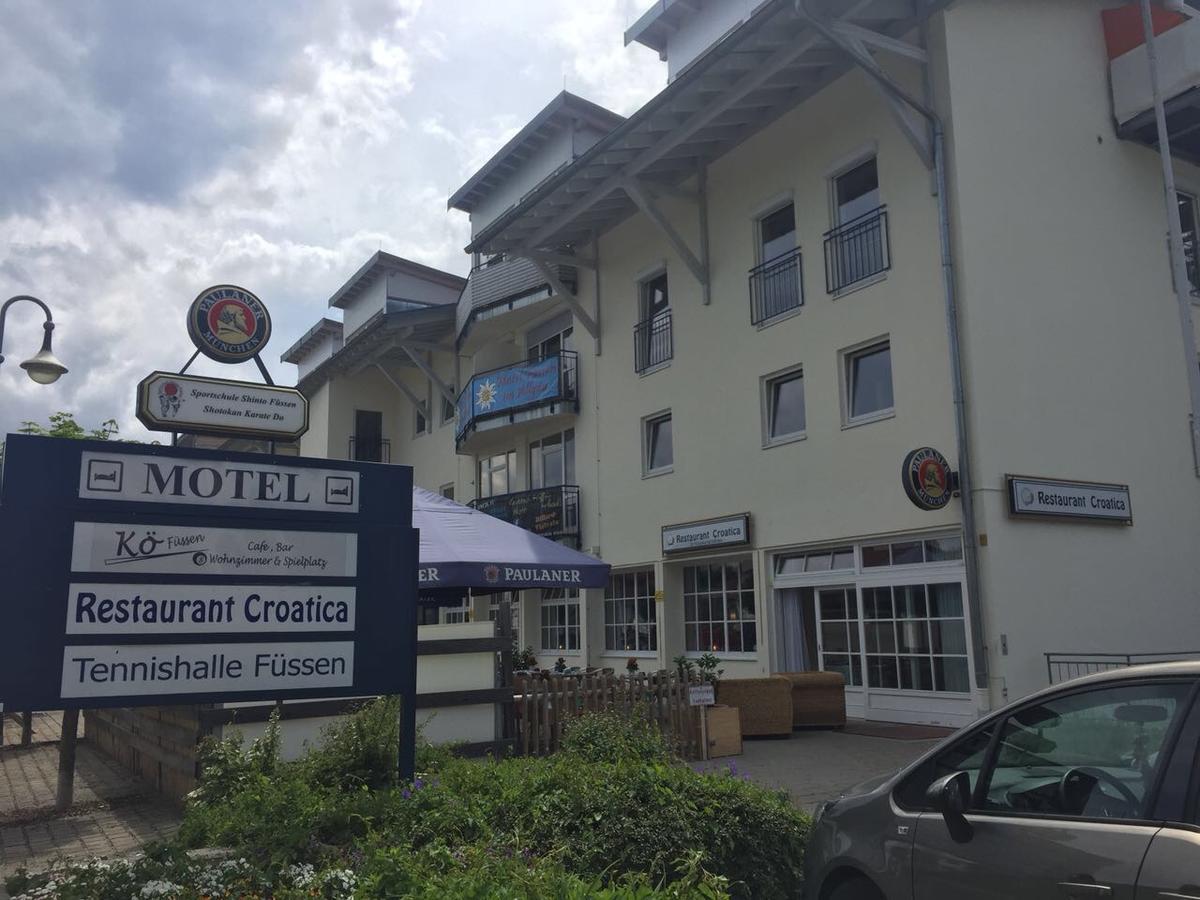 Motel Fuessen Im Allgaeu Esterno foto